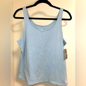 J Jill Tank Top Chalk Blue Size L